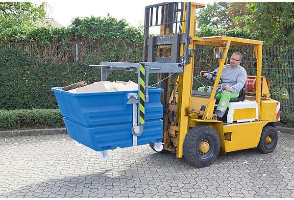 Image du produit kaiserkraft Benne basculante, PE (600 l)