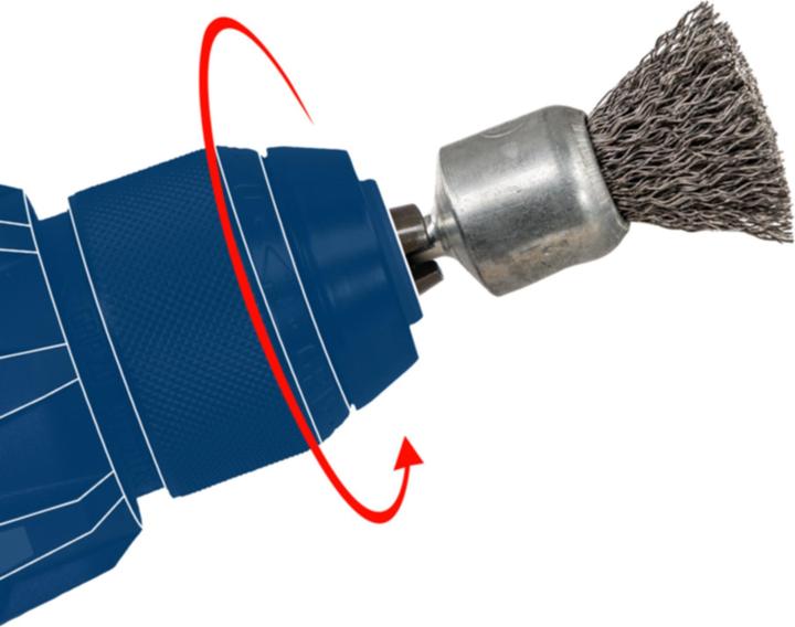 Actual product image Bosch Professional Zubehör PRO Steel mounted points set, 25 x 24, 15 x 30, 15 x 30, 25 x 25, 20 x 25 mm, G60, 5 pcs. (60)