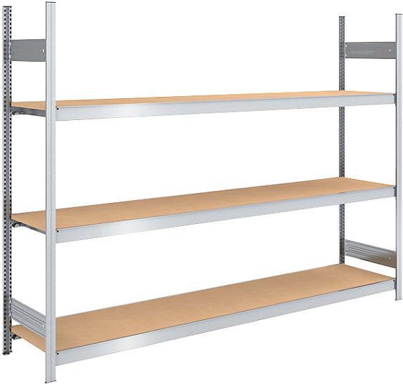 Produktbild kaiserkraft Grossfach-Steckregal mit Spanplatten