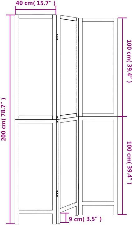 Image du produit vidaXL Paravent