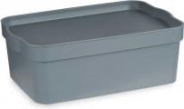 Immagine prodotto Kipit cassetta di plastica con coperchio 6l grigio (6 l)