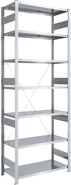 Image du produit eurokraft pro Rayonnage sans boulon pour charges lourdes, galvanisé