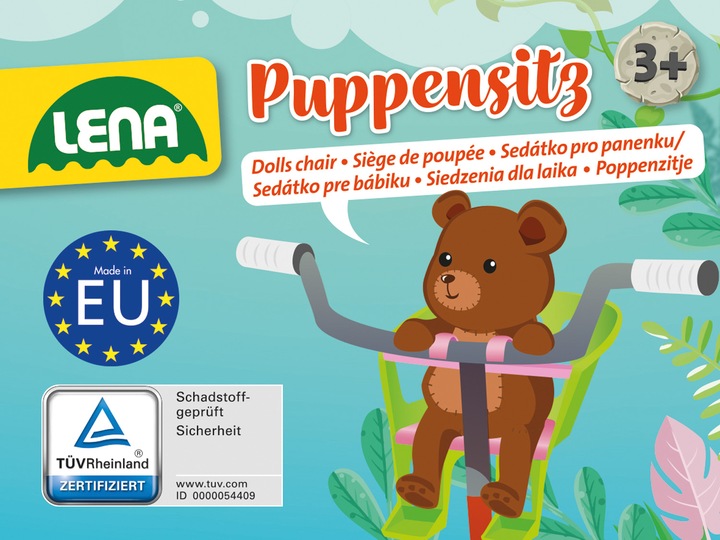 Produktbild Lena Fahrrad Puppen Lenker-Sitz