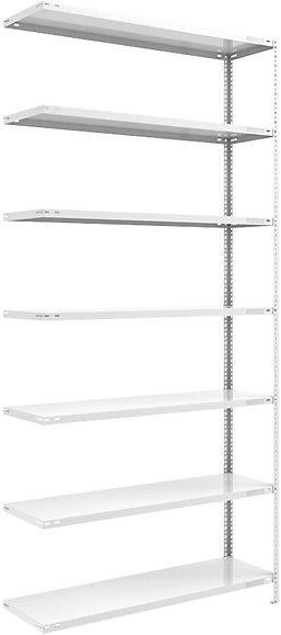 Actual product image eurokraft pro Bolted shelving, light construction, plastic coated
