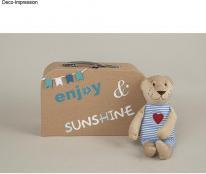 Actual product image Rayher Paper mache suitcase, FSC Recycled 100%