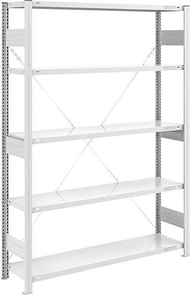 Immagine prodotto eurokraft pro Scaffalatura pesante senza bulloni, RAL 7035
