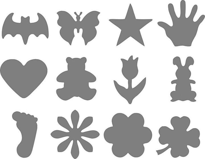 Image du produit Creativ Company Perforatrice couleur, 12p.