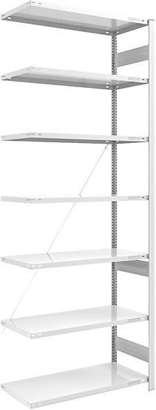 Actual product image eurokraft pro Storage boltless shelving, RAL 7035, light construction type