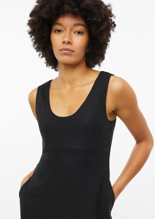 Actual product image s.Oliver Midi-Kleid aus Leinenmix (48)