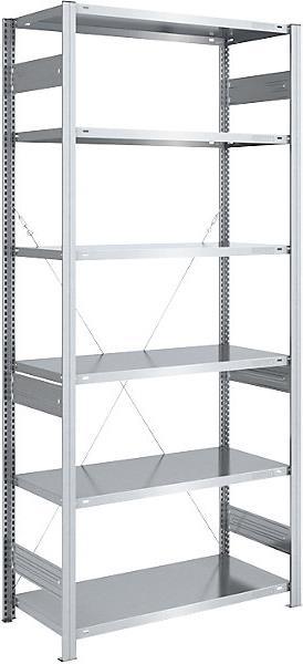 Actual product image eurokraft pro Heavy duty boltless shelving, galvanised