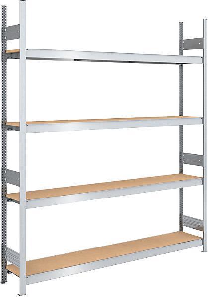 Produktbild kaiserkraft Grossfach-Steckregal mit Spanplatten