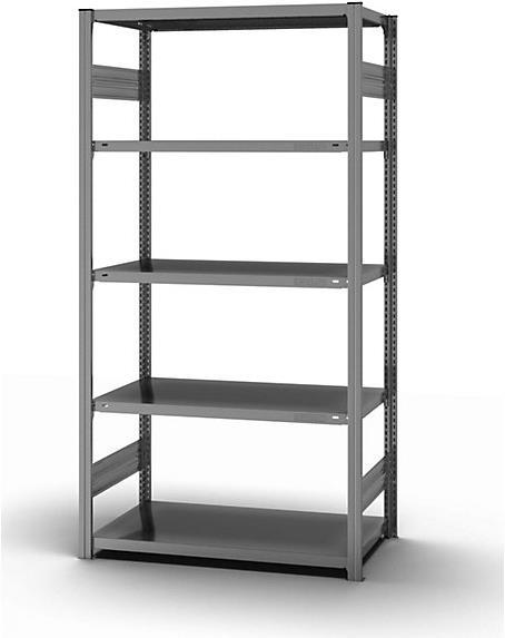 Actual product image eurokraft pro System boltless shelving, galvanized