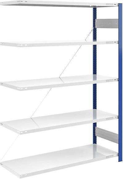 Actual product image eurokraft pro Boltless storage rack, shelf stand blue