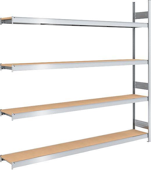 Produktbild kaiserkraft Grossfach-Steckregal mit Spanplatten