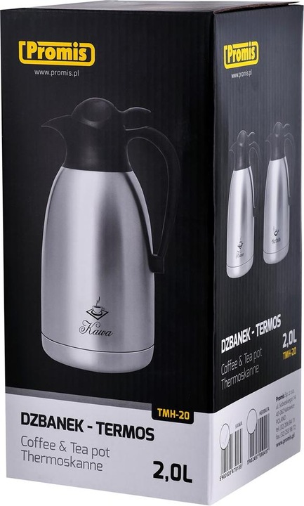 Actual product image Promis Thermos flask TMH-20BK (2 l)
