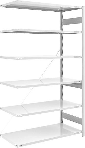 Immagine prodotto eurokraft pro Scaffalatura pesante senza bulloni, RAL 7035