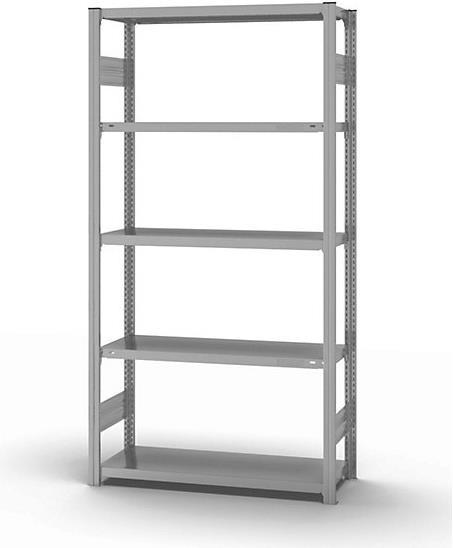 Actual product image eurokraft pro System boltless shelving, medium-heavy construction, plastic coated