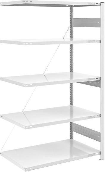 Immagine prodotto eurokraft pro Scaffalature senza viti per carichi pesanti, RAL 7035