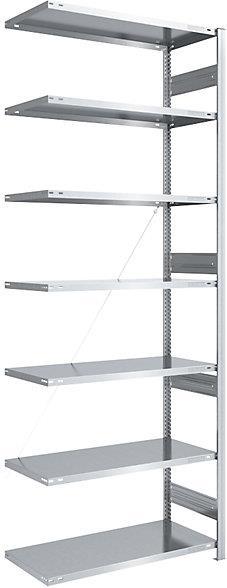 Image du produit eurokraft pro Rayonnage emboîtable pour charges lourdes, galvanisé