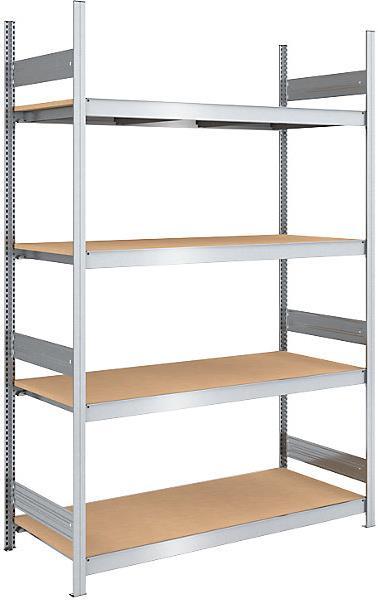 Produktbild kaiserkraft Grossfach-Steckregal mit Spanplatten