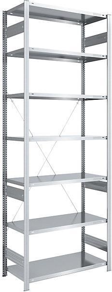 Actual product image eurokraft pro Boltless storage rack, galvanised, medium-duty design