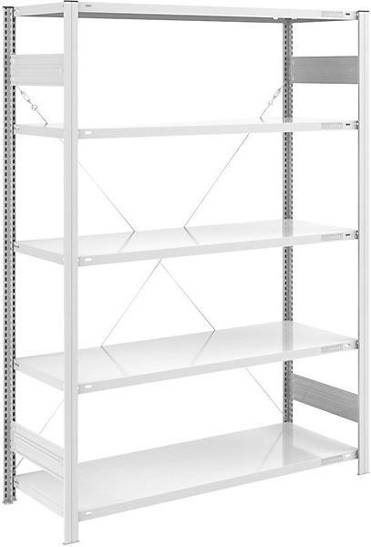 Actual product image eurokraft pro Large boltless shelving unit, RAL 7035