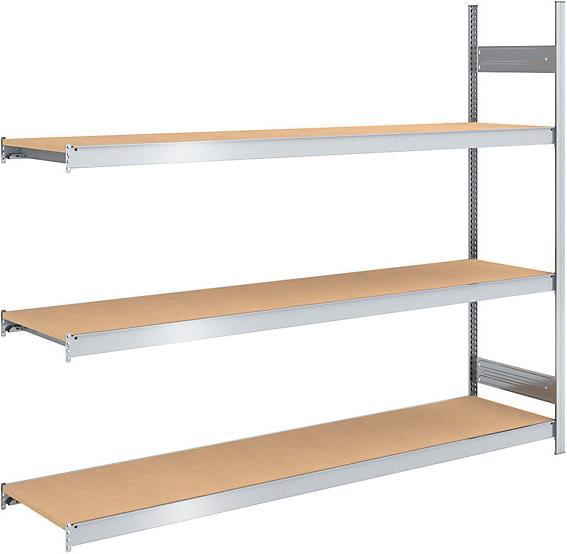 Produktbild kaiserkraft Grossfach-Steckregal mit Spanplatten