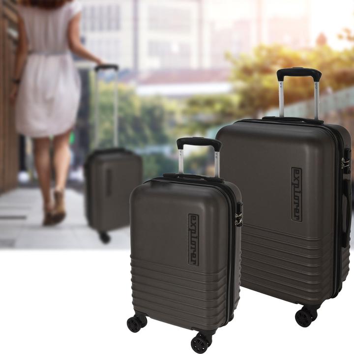 Actual product image Koor Travel Case Set of 2, Black (30 l)