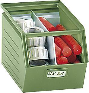 Actual product image kaiserkraft Sheet steel open fronted storage box