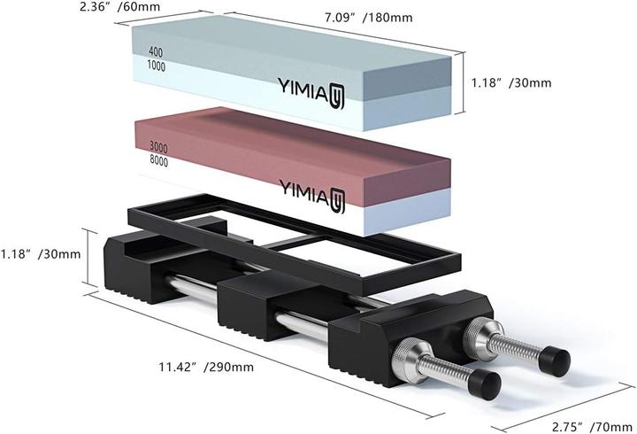 Produktbild Yimiay Schleifstein Set