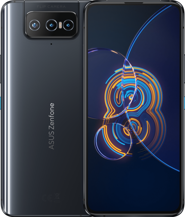 ASUS Zenfone 8 Flip (256 GB, Mat Black, 6.67", Dual SIM + SD, 64 Mpx, 5G)