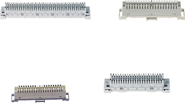 Actual product image Corning LSA-PLUS 2 connector strip 10 DA, without colour code