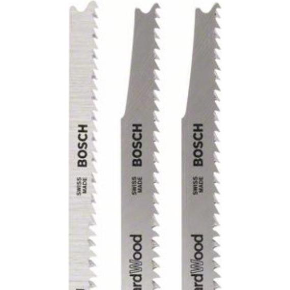 Bosch Professional Zubehör, Sägeblatt, Stichsägeblatt-Set, 3-teilig