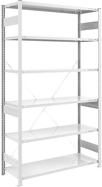 Actual product image eurokraft pro Heavy-duty boltless shelving unit, RAL 7035