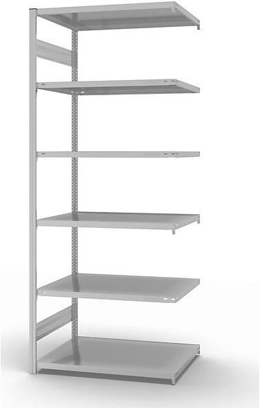 Actual product image eurokraft pro System boltless shelving, plastic coated