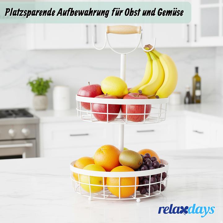 Produktbild Relaxdays Obstkorb-Etagere