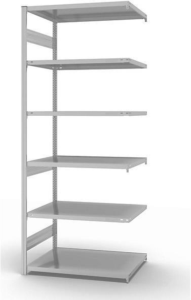 Actual product image eurokraft pro System boltless shelving, medium-heavy construction, plastic coated