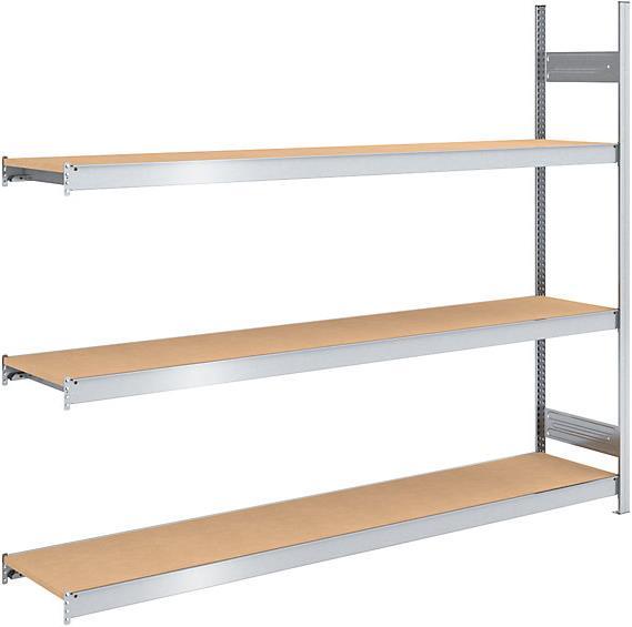 Produktbild kaiserkraft Grossfach-Steckregal mit Spanplatten