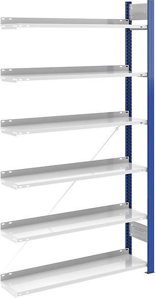 Actual product image kaiserkraft Folder plug-in shelf without back wall
