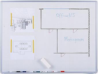 Produktbild kaiserkraft Rastertafel (200 x 100 cm)
