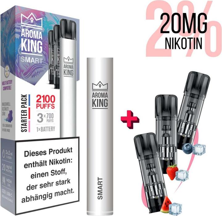 Actual product image Aroma King Starter Pack (Bilberry)