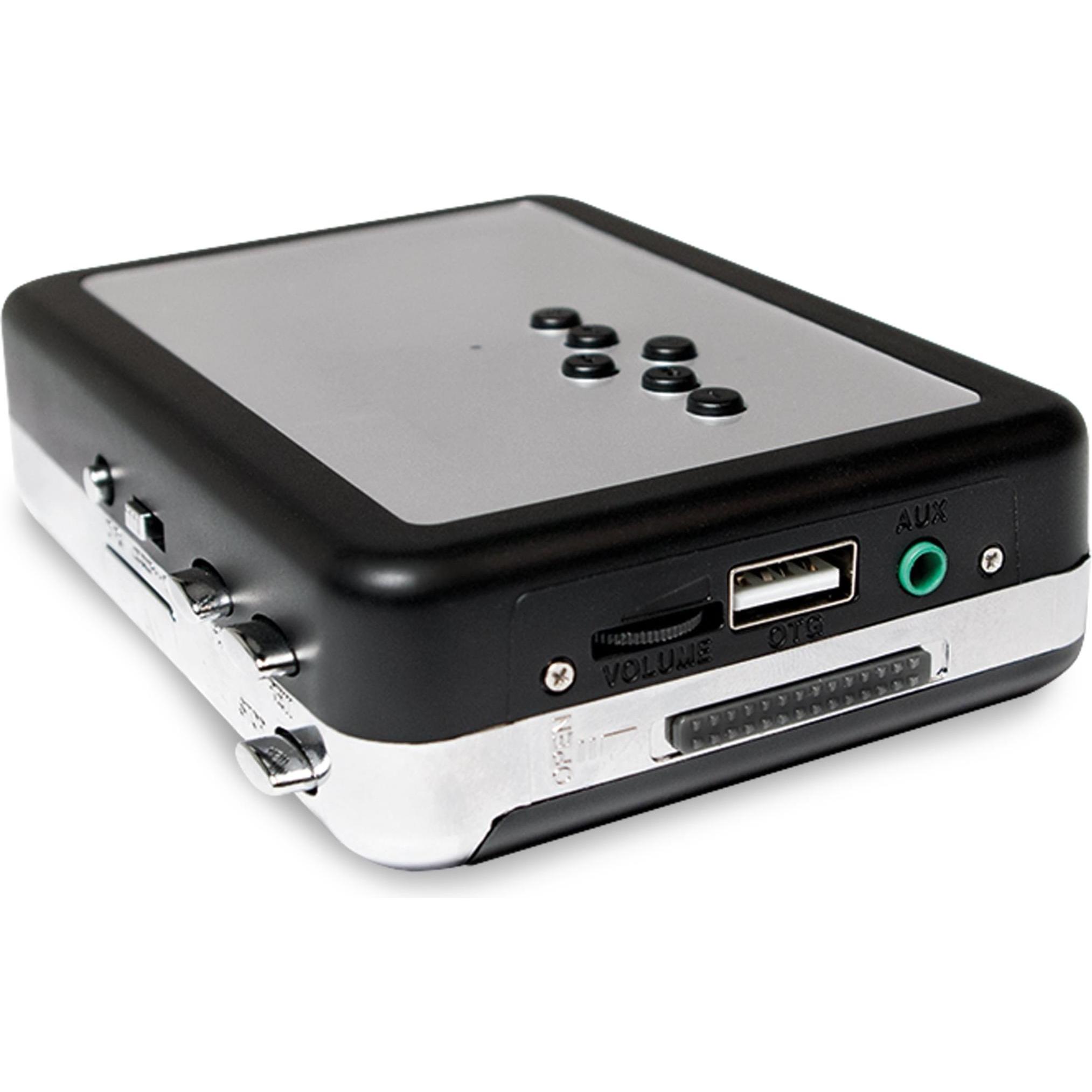 Thumbnail - LogiLink Kassetten-Digitalisierer, MP3 Player + Portable Audiogeräte, Schwarz, Silber