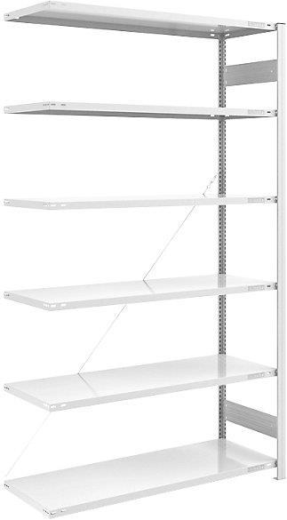 Actual product image eurokraft pro Large boltless shelving unit, RAL 7035