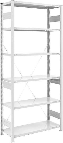 Immagine prodotto eurokraft pro Scaffalatura pesante senza bulloni, RAL 7035