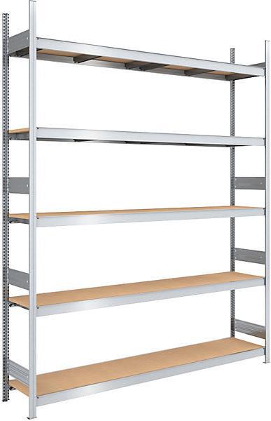 Produktbild kaiserkraft Grossfach-Steckregal mit Spanplatten