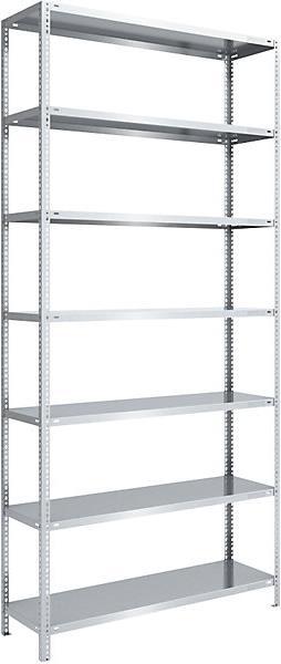 Actual product image eurokraft pro Bolted shelving, light construction, galvanised