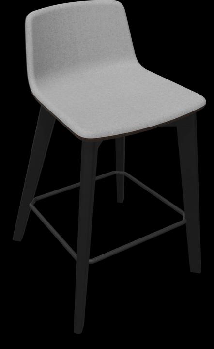 Grey, Black, Brown Melange, Ash stained black