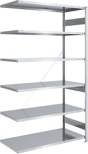 Actual product image eurokraft pro Heavy duty boltless shelving, galvanised