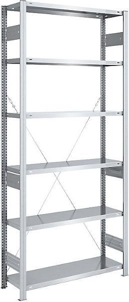 Actual product image eurokraft pro Boltless storage rack, galvanised, medium duty design