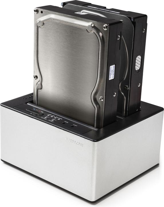 Actual product image Freecom Hard Drive Dock, SATA HDD Duplicator, USB 2.0, eSATA